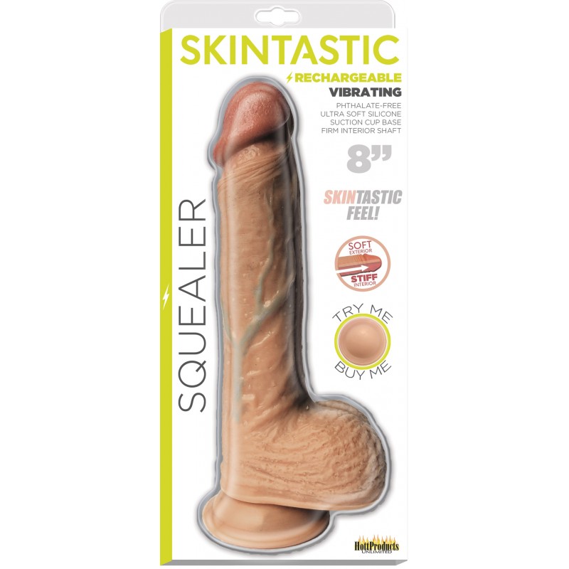 squealer skintastic series rechargeable 8 inch squealer skintastic series rechargeable 8 inch
