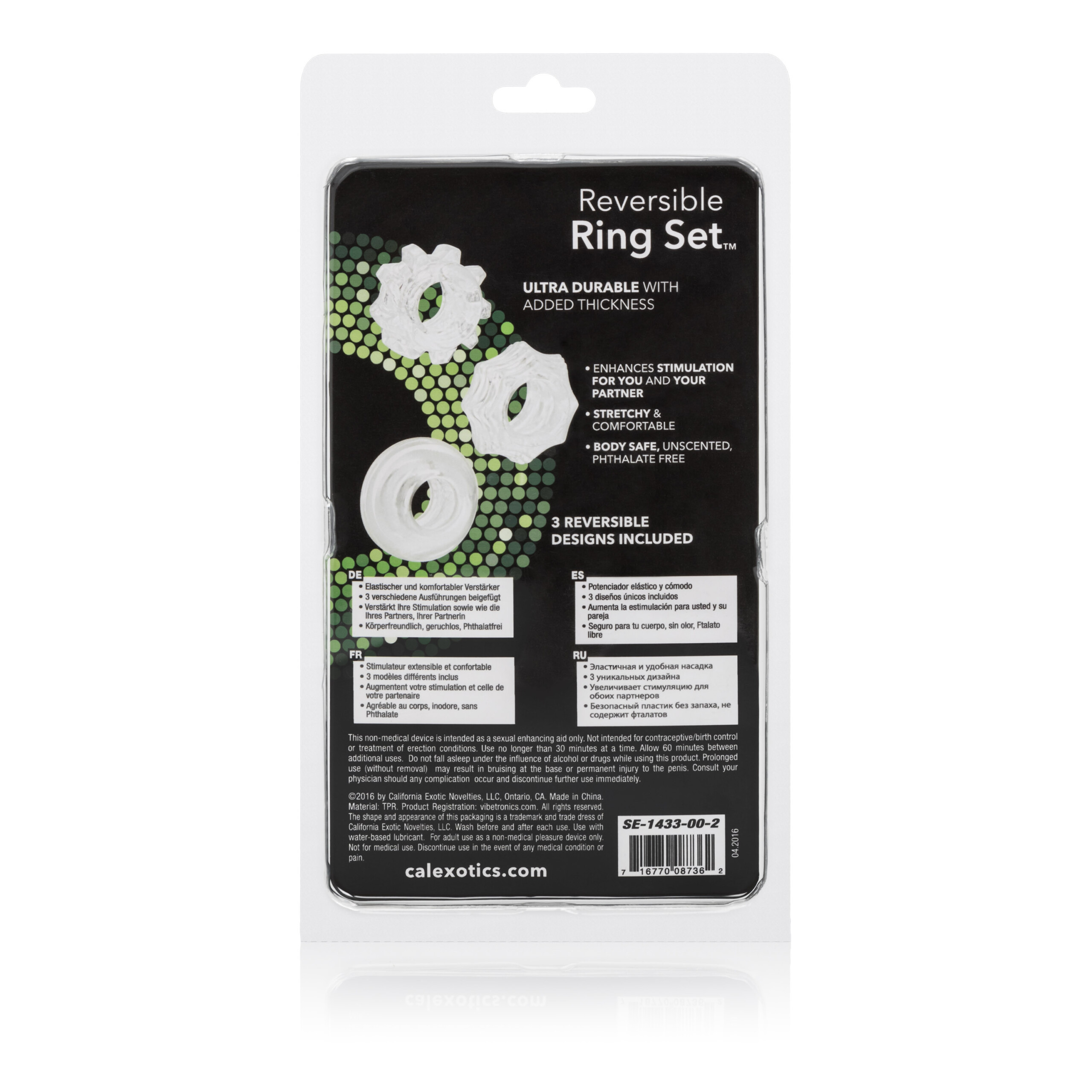 reversible ring set clear reversible ring set clear