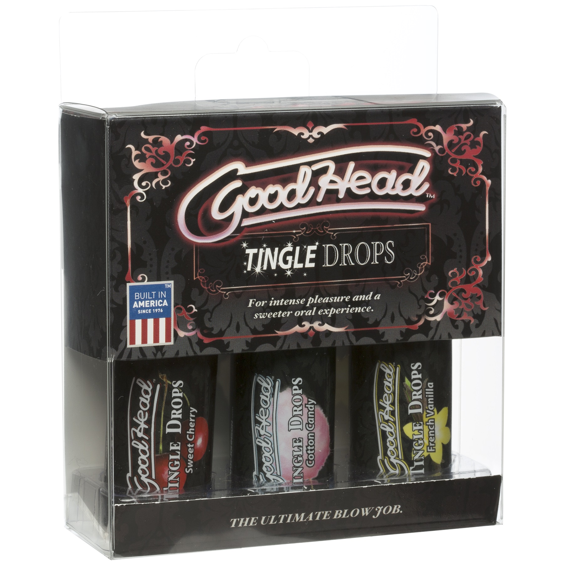 goodhead tingle drops 3 pack french vanilla, cotton candy, sweet cherry goodhead tingle drops 3 pack french vanilla, cotton candy, sweet cherry