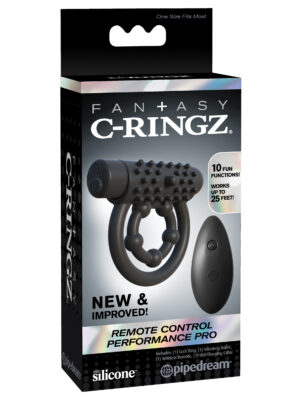 fantasy c ringz remote control performance pro black fantasy c ringz remote control performance pro black