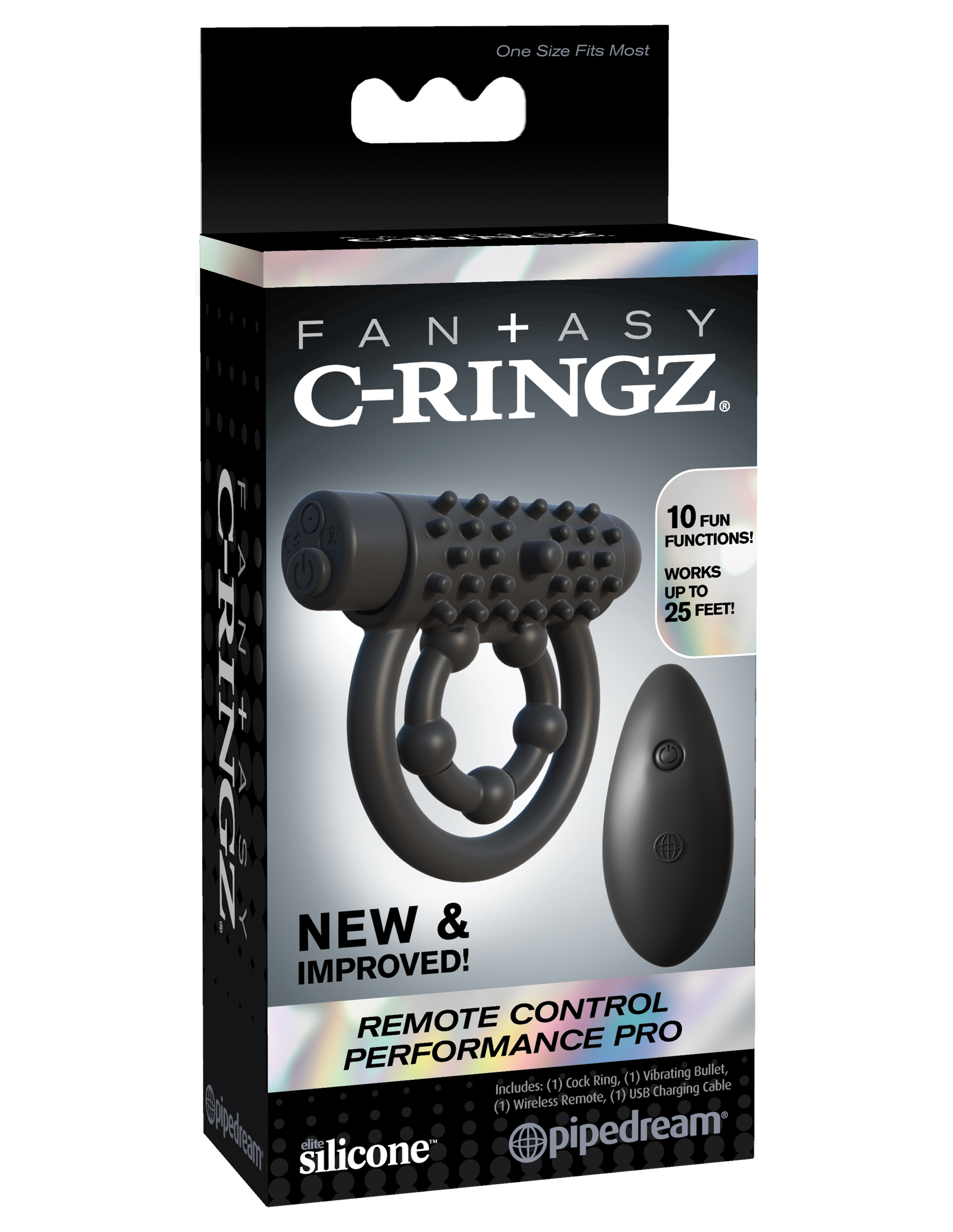 fantasy c ringz remote control performance pro black