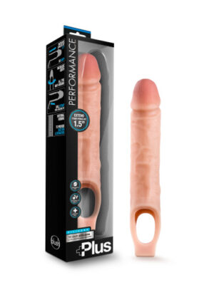 performance plus 10 inch silicone cock sheath penis extender vanilla performance plus 10 inch silicone cock sheath penis extender vanilla