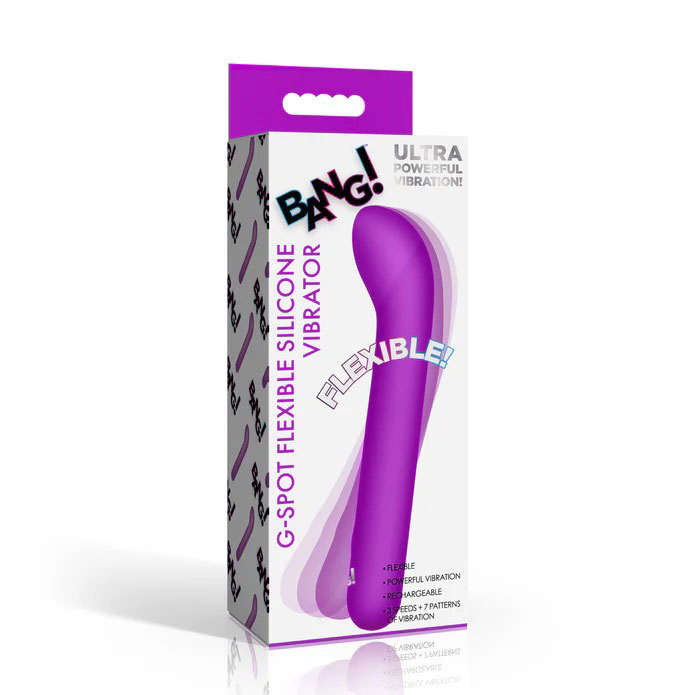 g spot flexible silicone vibrator purple g spot flexible silicone vibrator purple