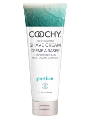 coochy shave cream green tease 7.2 oz