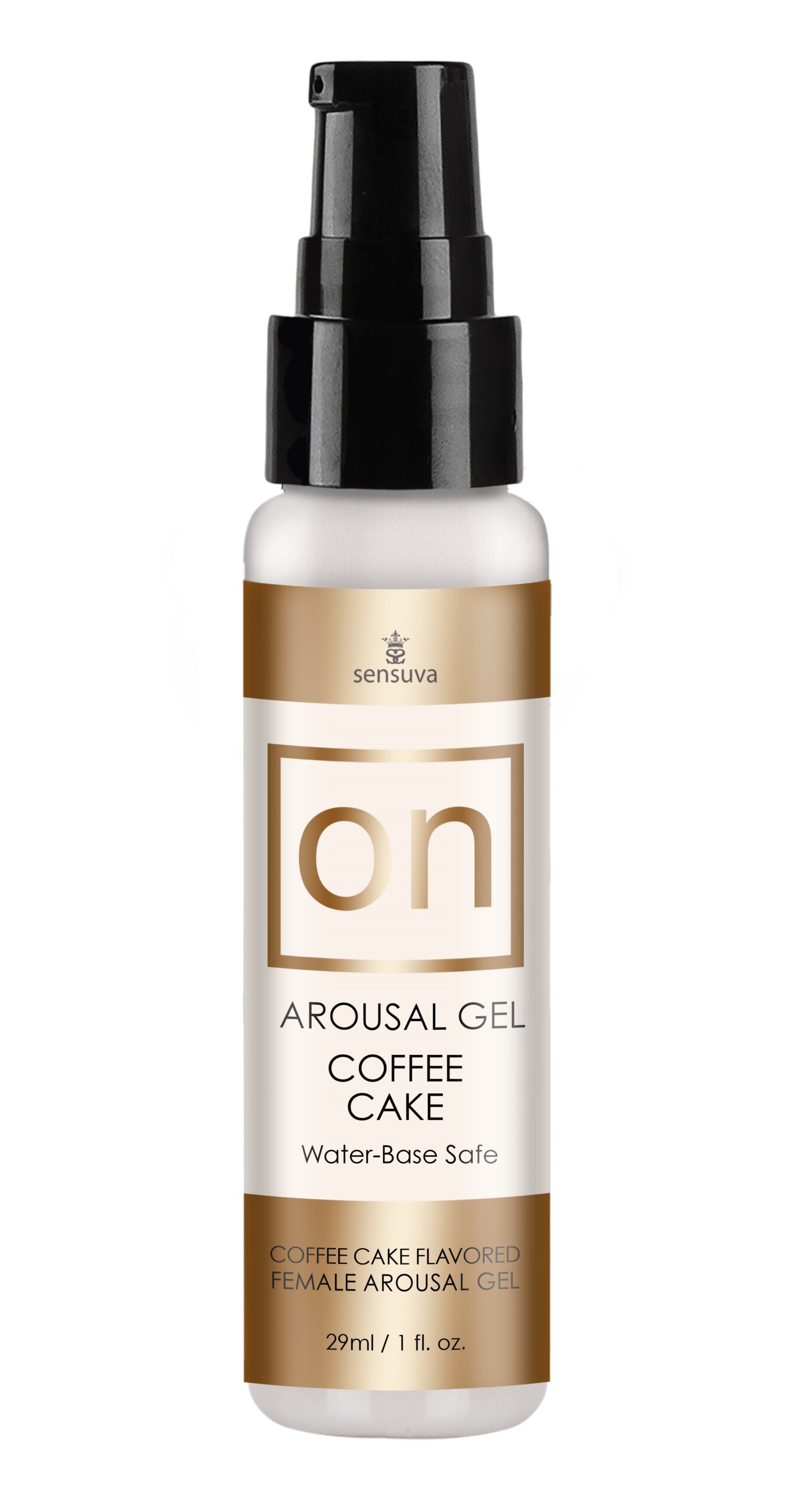 on arousal gel coffee cake 1 fl. oz. bottle