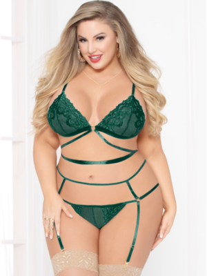 lace bra set green queen size lace bra set green queen size