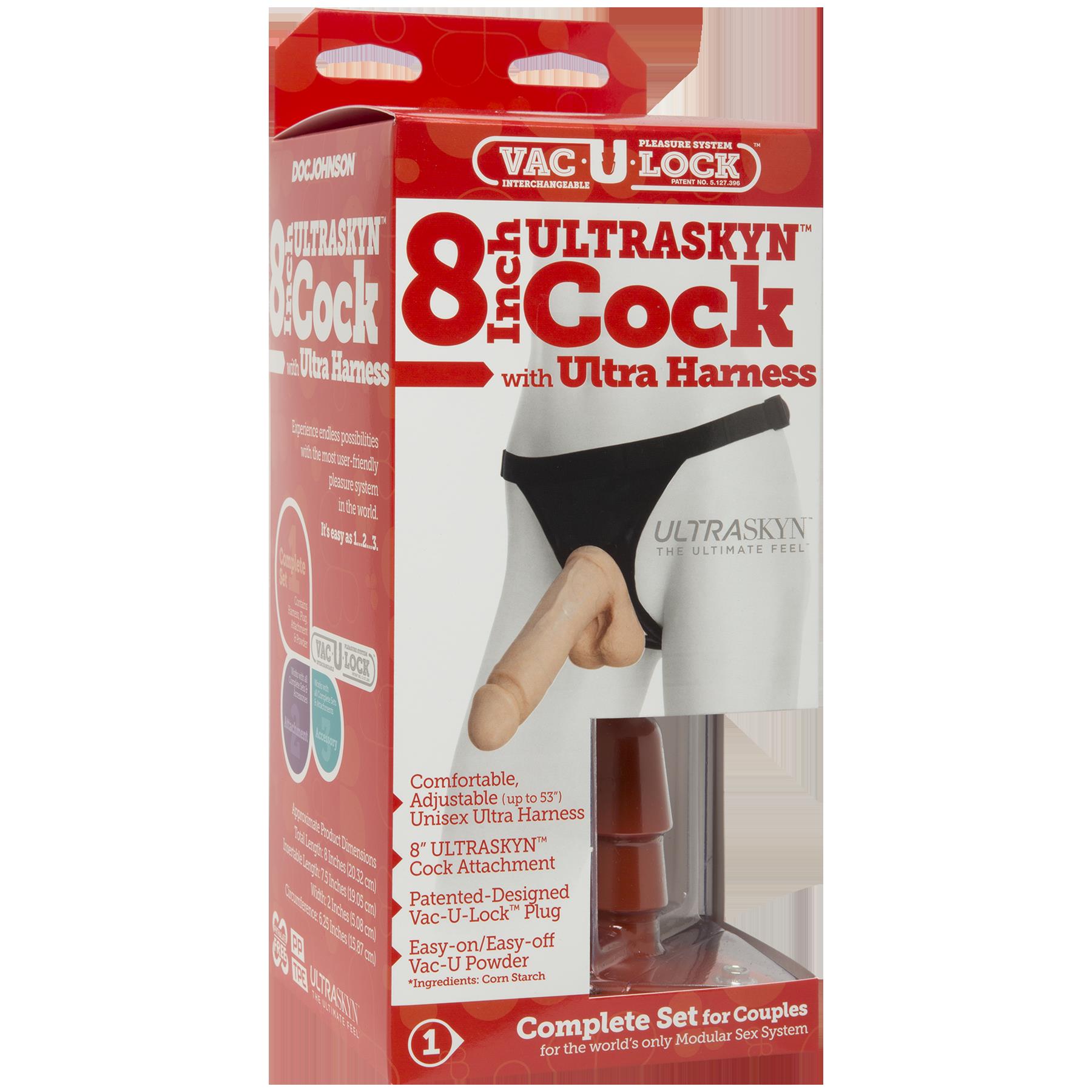 vac u lock set 8 inch ultraskyn ultra harness