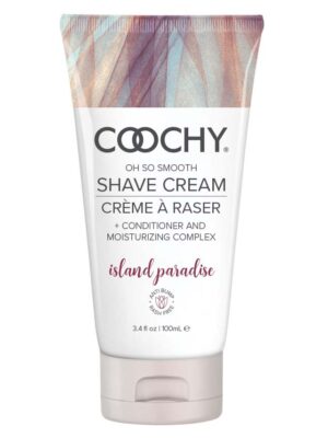 coochy shave cream island paradise 3.4 oz
