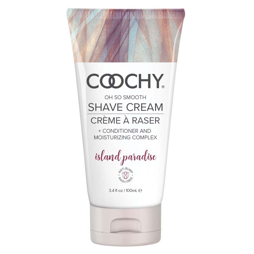 coochy shave cream island paradise 3.4 oz coochy shave cream island paradise 3.4 oz