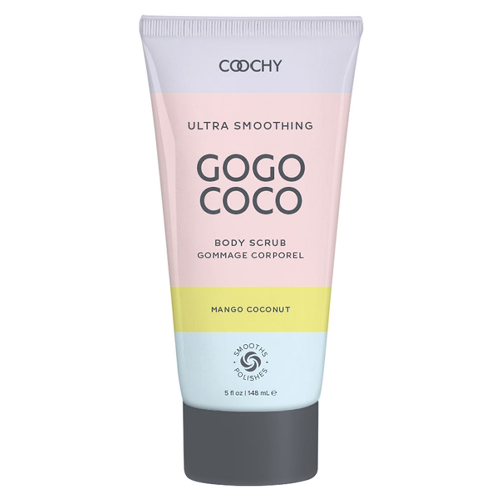 coochy ultra smoothing body scrub mango coconut 5 fl oz