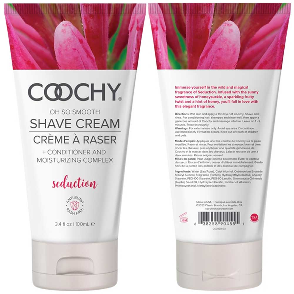 coochy oh so smooth shave cream seduction 3.4 oz coochy oh so smooth shave cream seduction 3.4 oz
