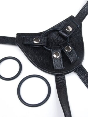 terra firma dee dildo harness black