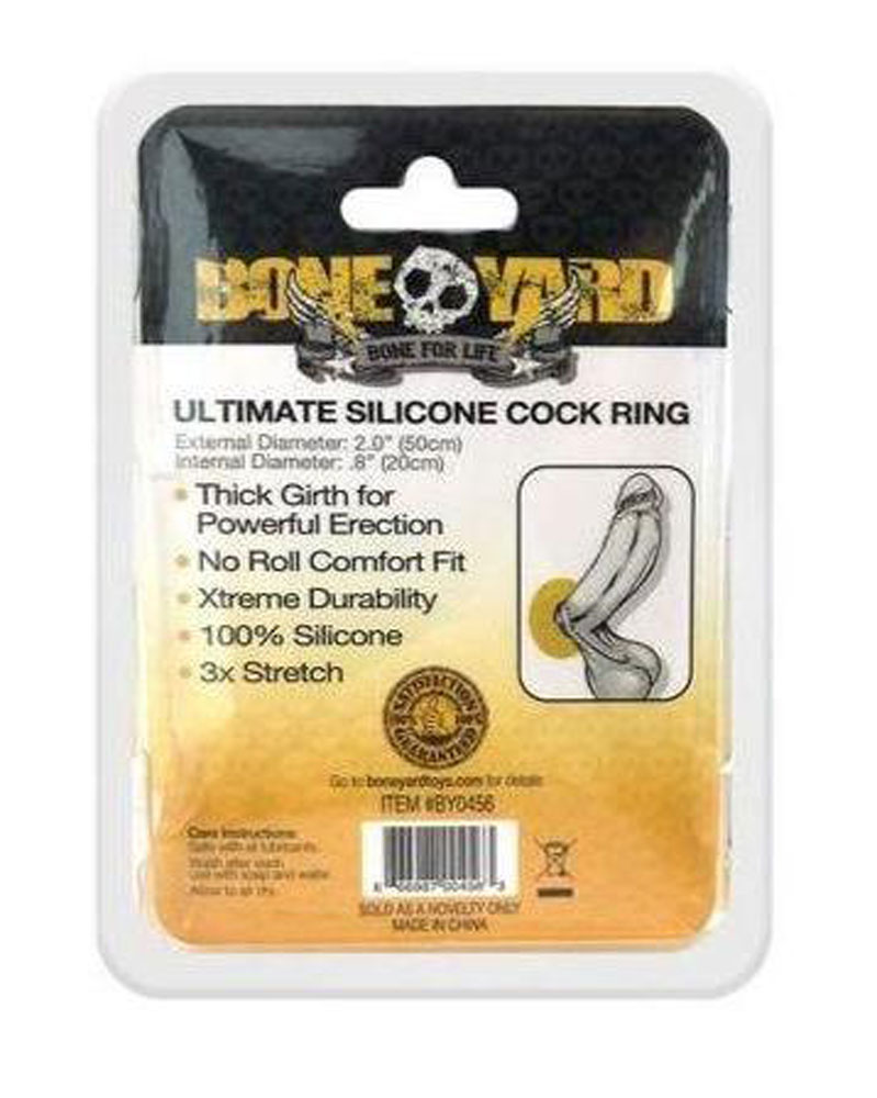 ultimate silicone cock ring yellow ultimate silicone cock ring yellow