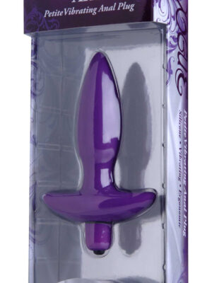 aria vibrating silicone anal plug small