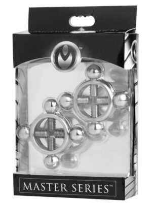 rings of fire stainless steel nipple press set