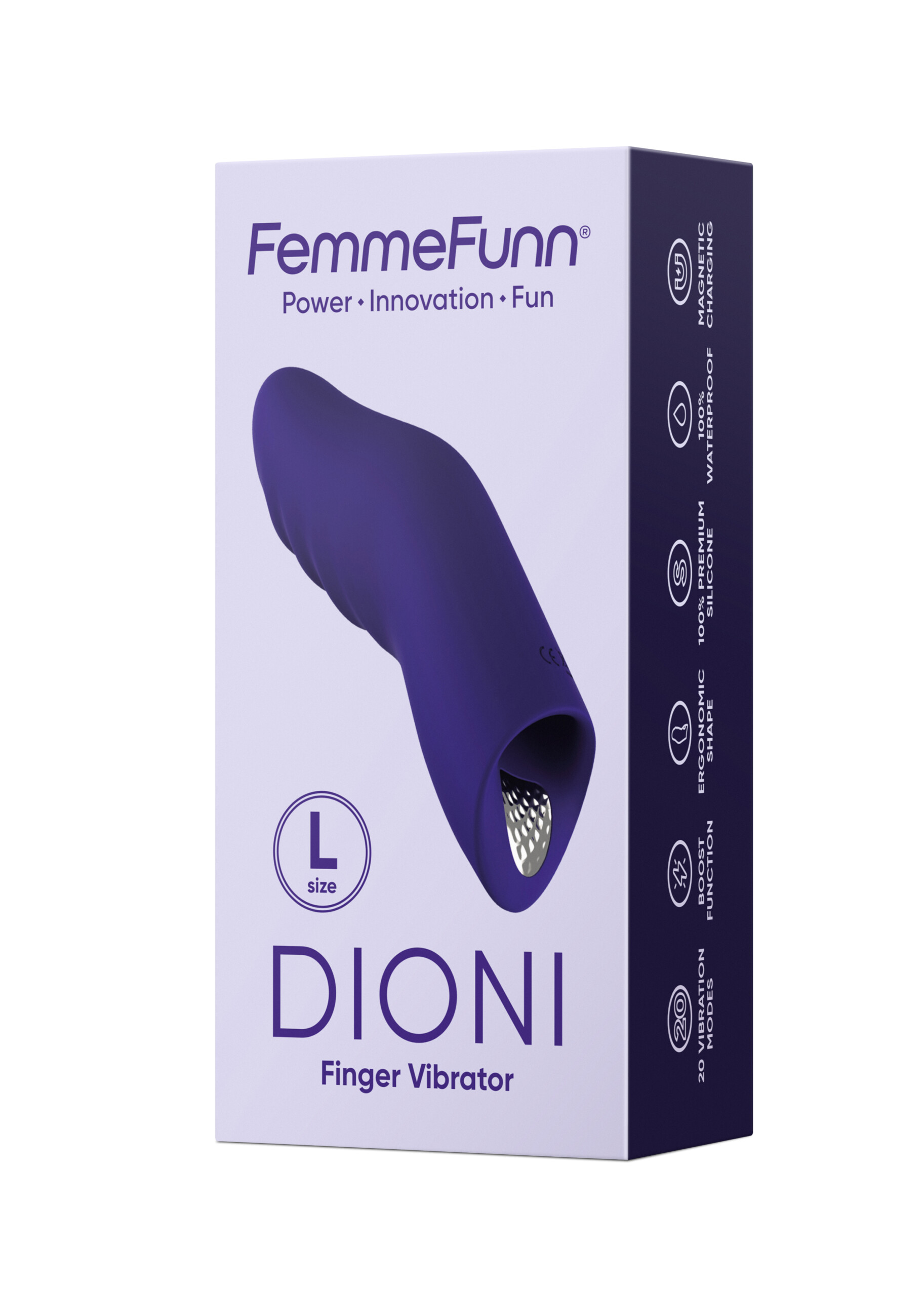 dioni finger vibrator large