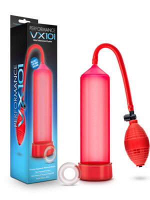 performance vx101 male enhancement pump red