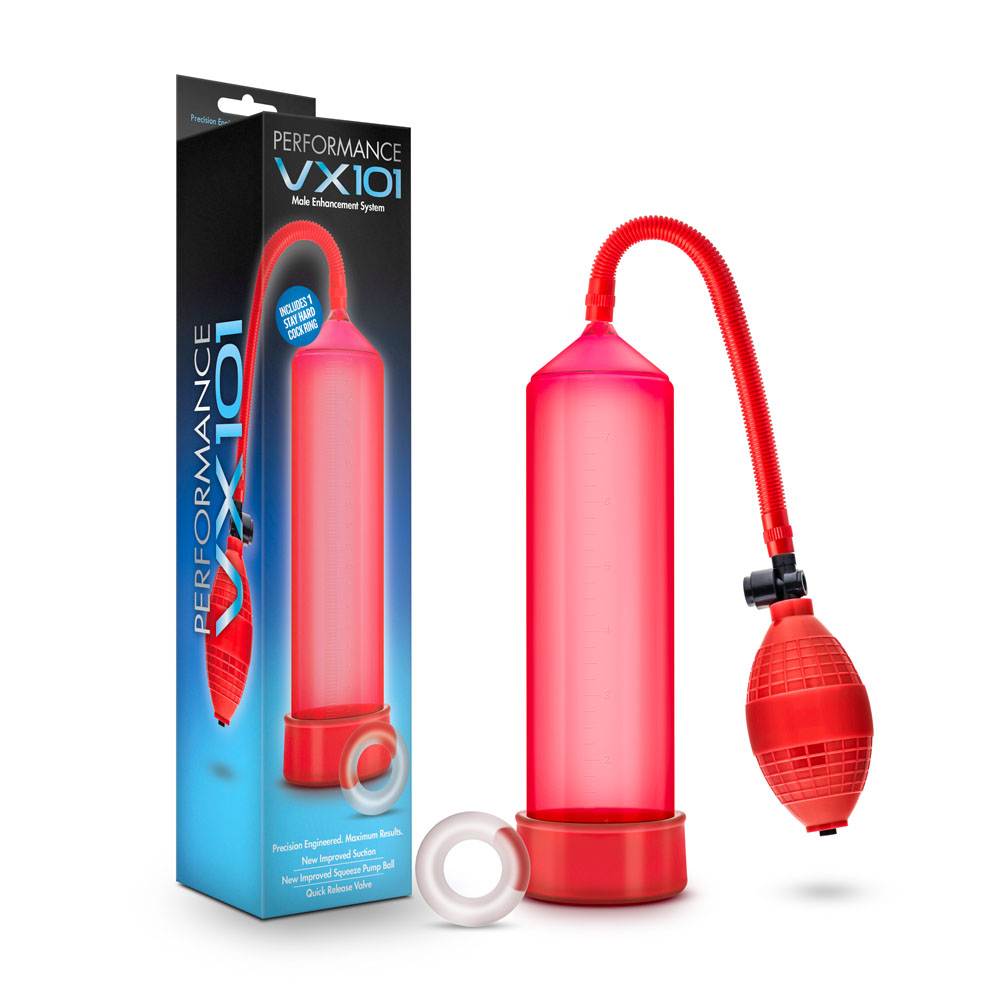 performance vx101 male enhancement pump red performance vx101 male enhancement pump red