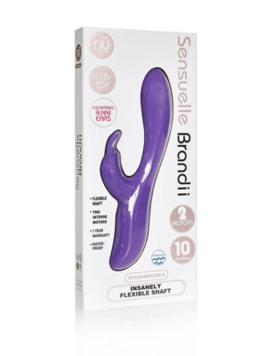 sensuelle brandii 10 function rabbit vibe purple