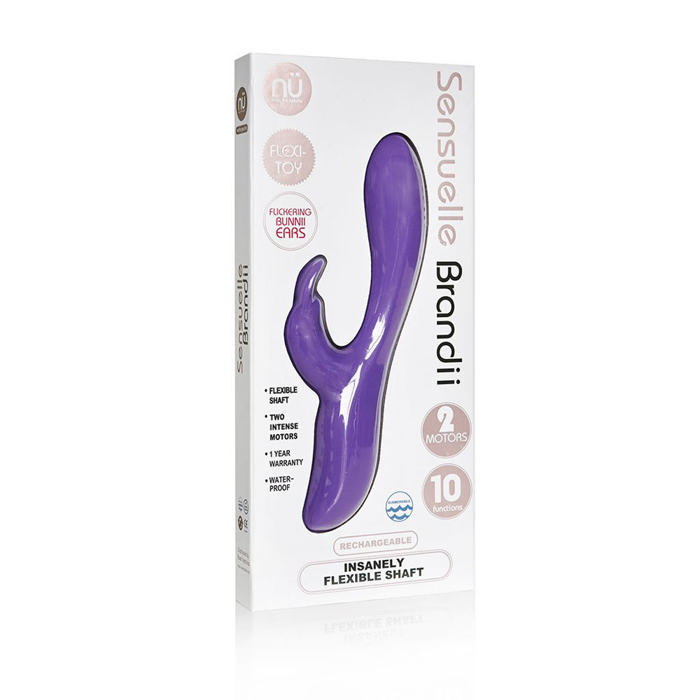 sensuelle brandii 10 function rabbit vibe purple