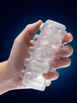 rize swich glow in the dark self lubricating stroker clear rize swich glow in the dark self lubricating stroker clear