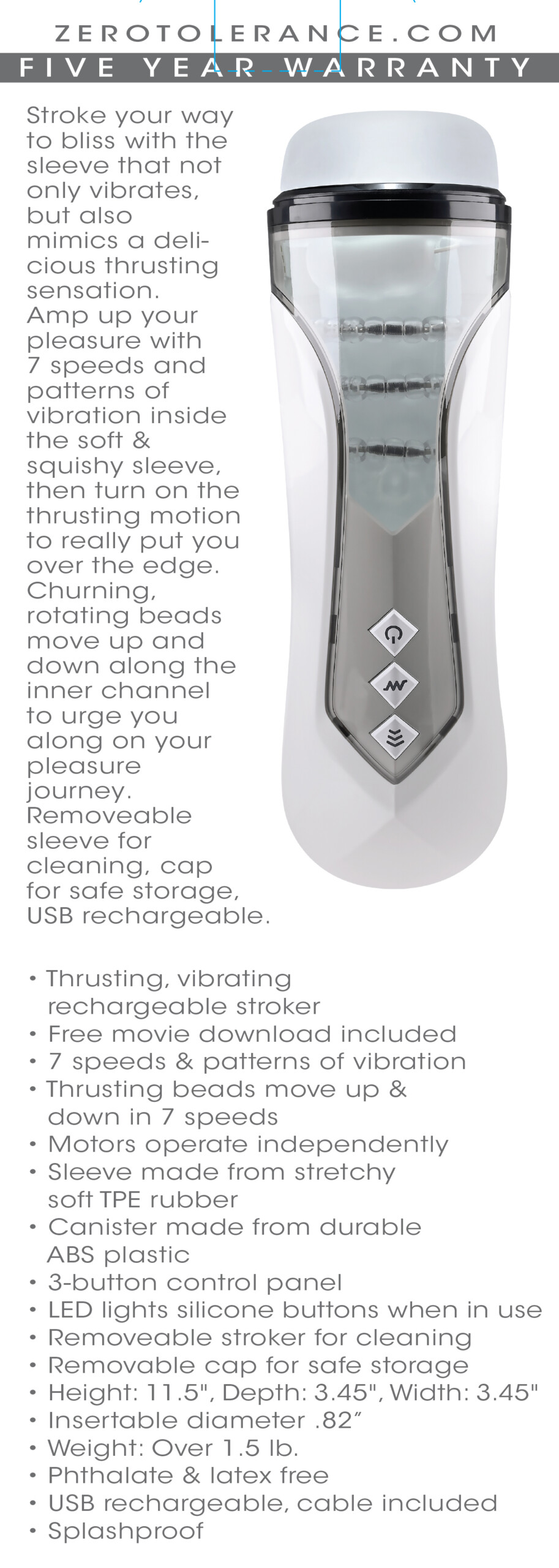 stroking buddy white stroking buddy white