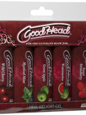 good head oral delight gel 5 pack