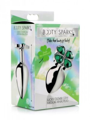 lucky clover gem anal plug medium