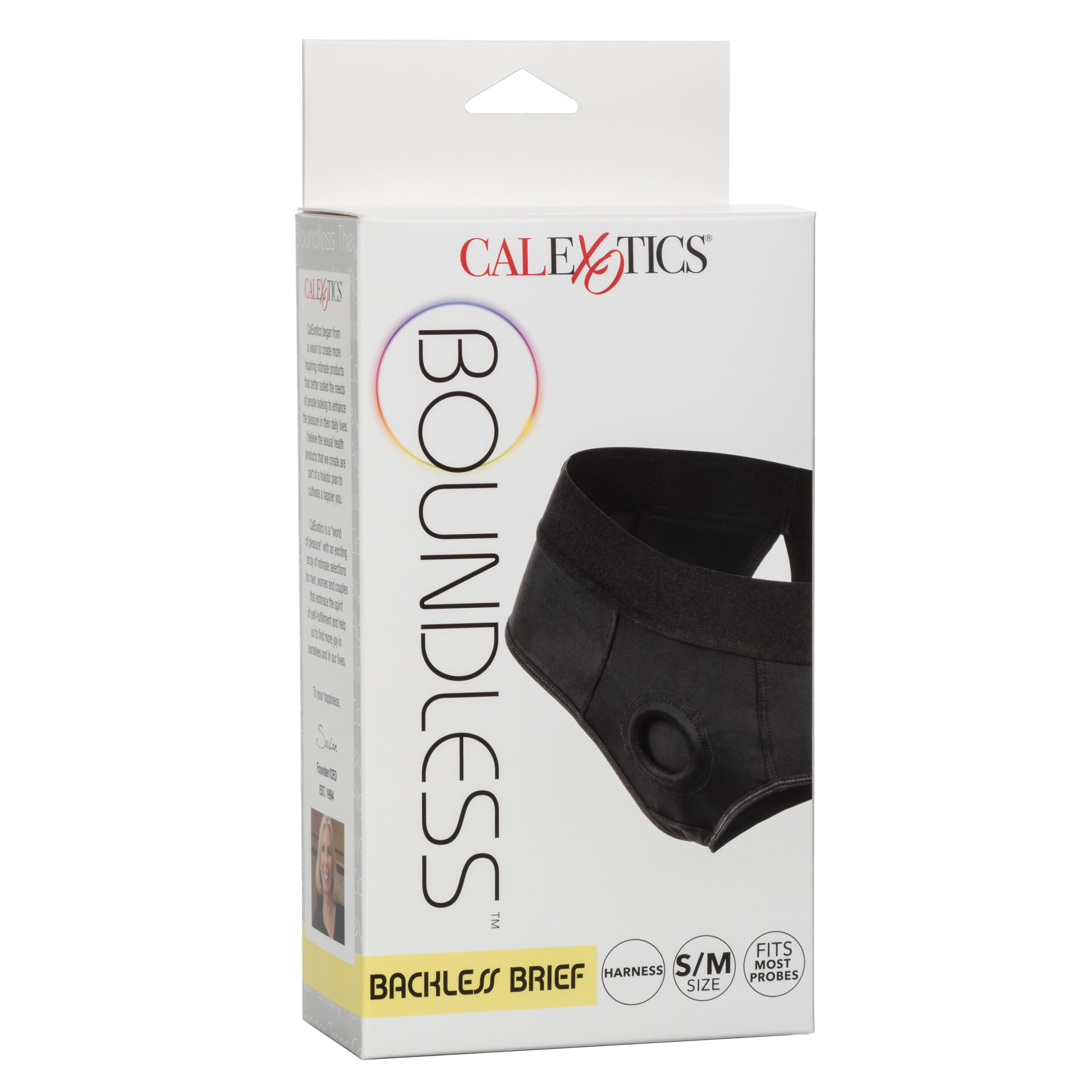boundless backless brief s/m black