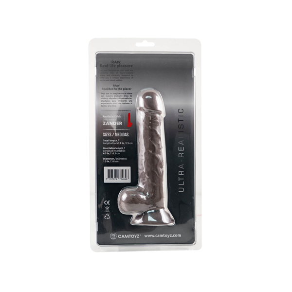 raw dildo ultra realistic zander brown