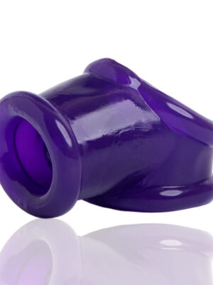 powersling cocksling with ballstretcher eggplant