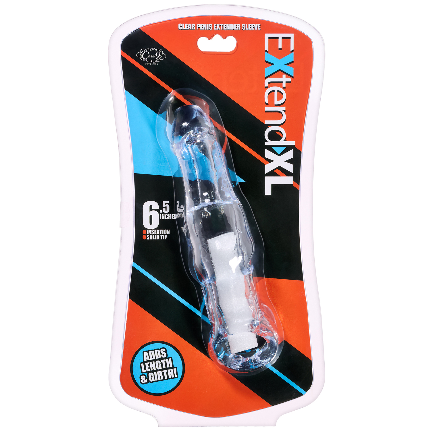 extend xl penis sleeve 6.5" clear