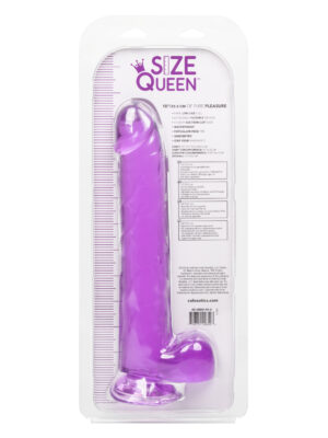 size queen 10 inch 25.5cm purple size queen 10 inch 25.5cm purple