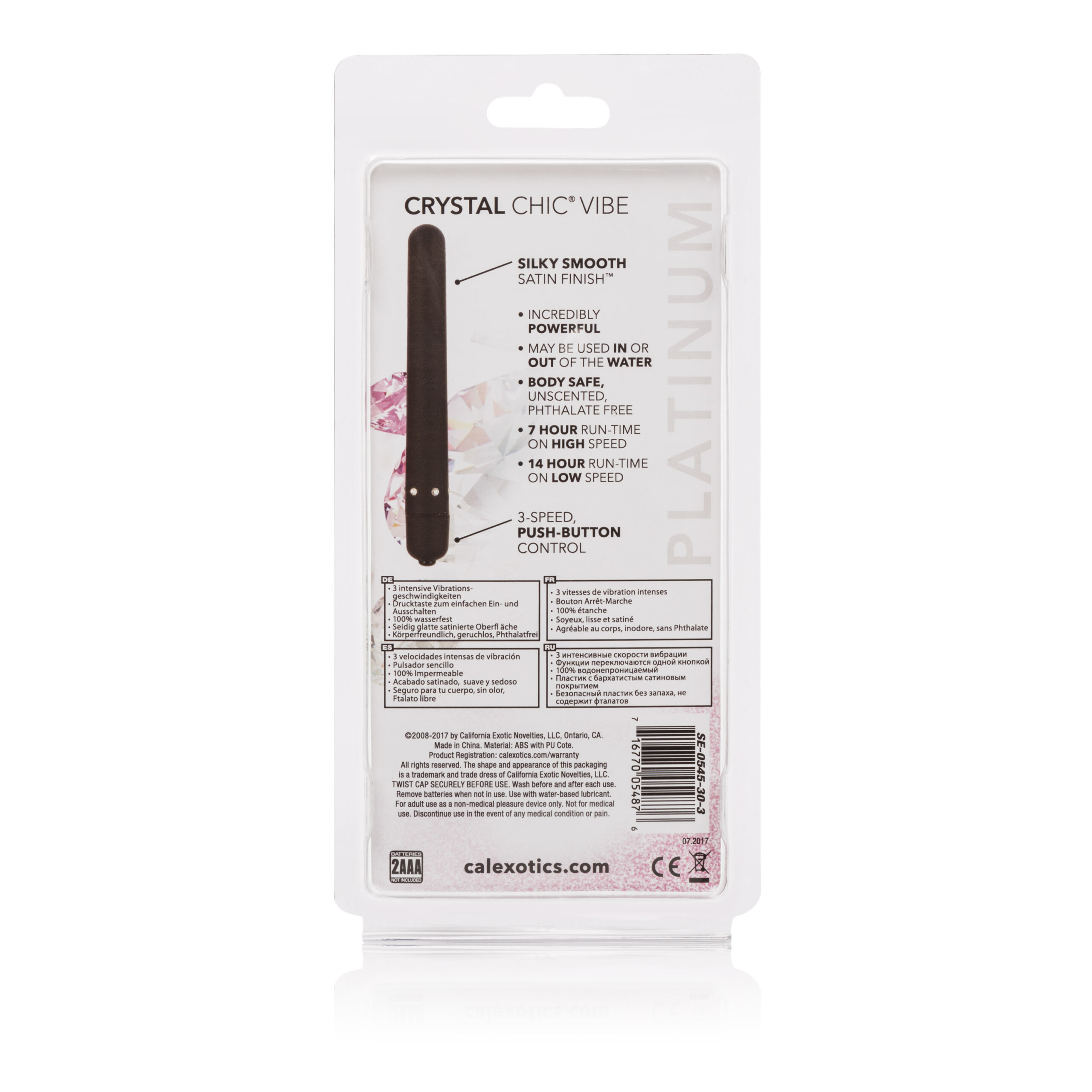 crystal chic vibe black