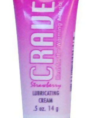 crave warming lubricanting cream strawberry flavored 0.5 oz tube crave warming lubricanting cream strawberry flavored 0.5 oz tube