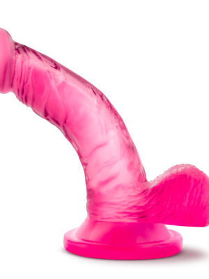 naturally yours 4 inch mini cock pink