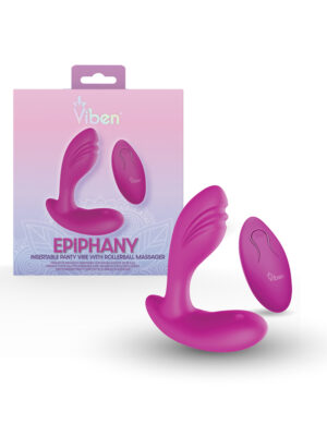 epiphany clitoral rollerball panty vibe berry