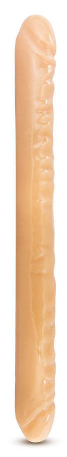 b yours 18 inch double dildo beige