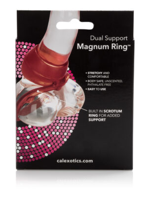 dual support magnum ring red