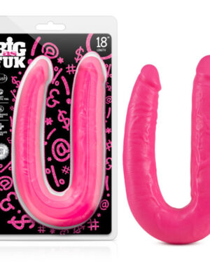 big as fuk 18 inch double headed cock pink