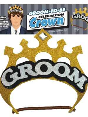 groom to be celebration crown