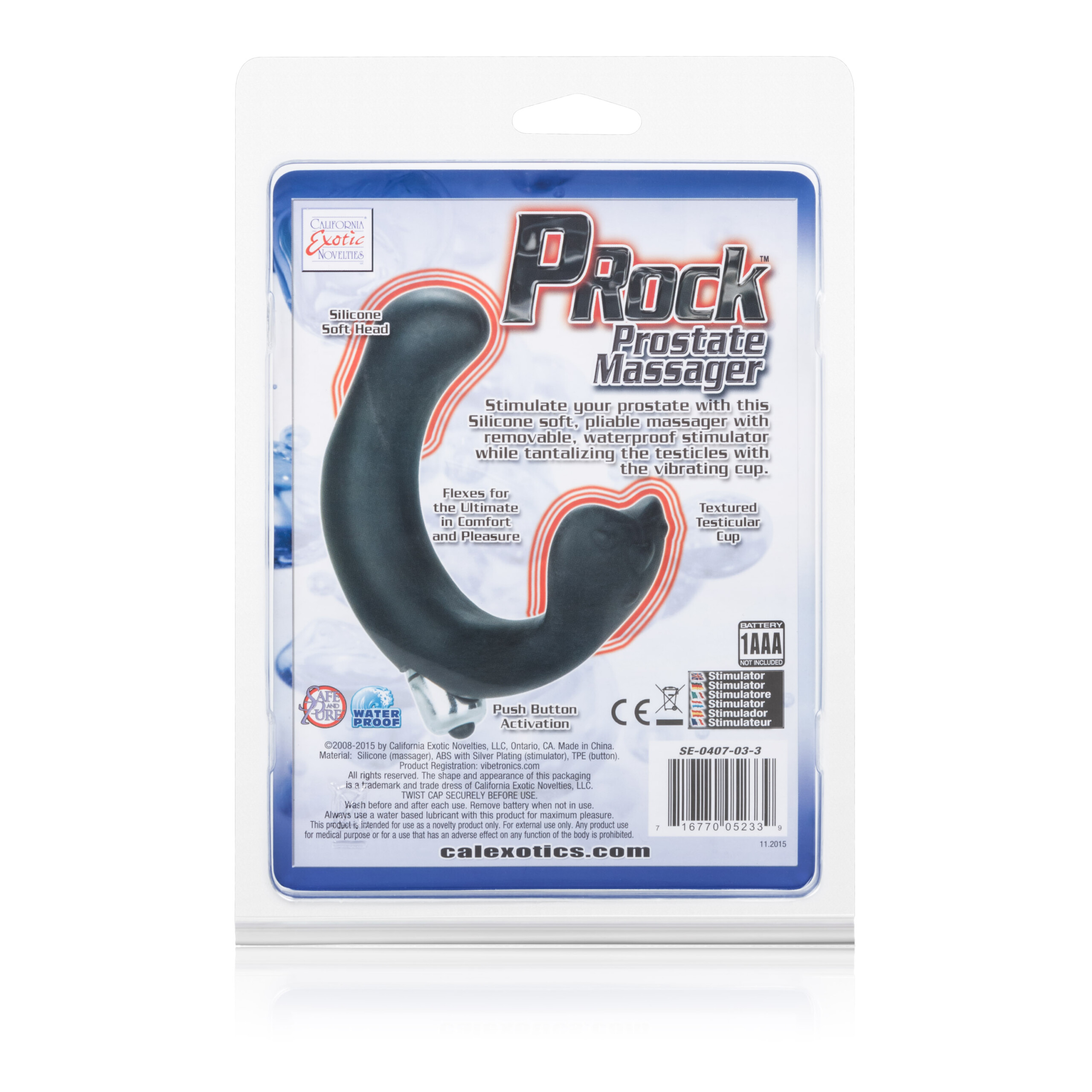 dr. joel kaplan p rock prostate massager black