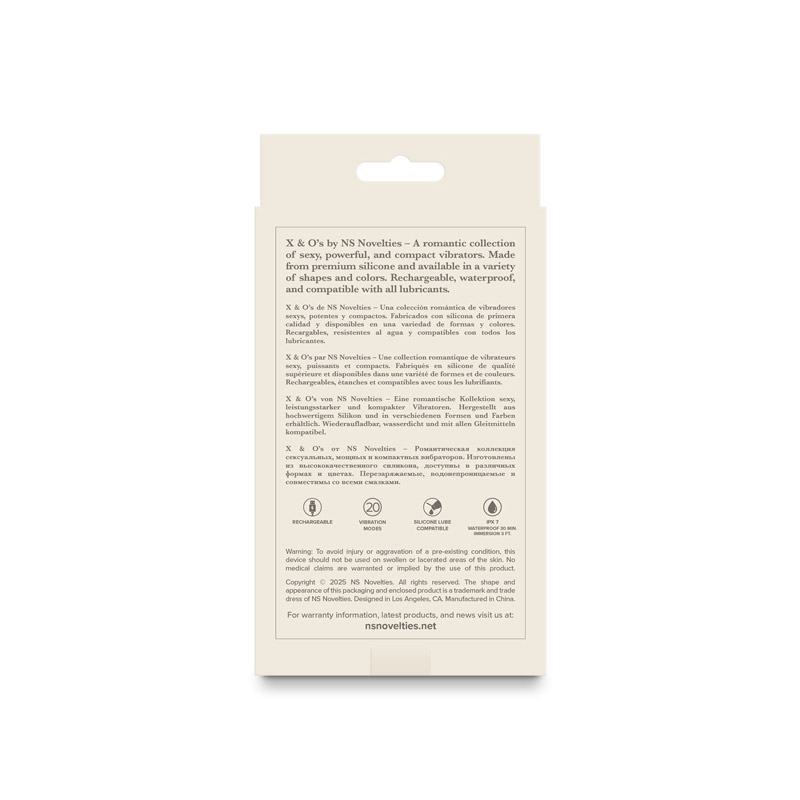 x and o's love dusty rose