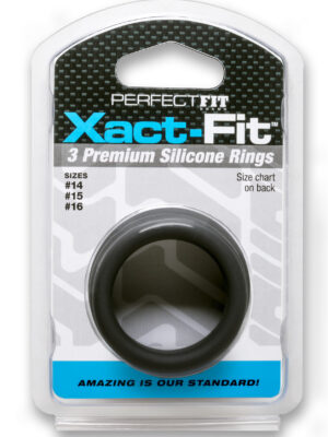 xact fit 3 premium silicone rings #14, #15, #16