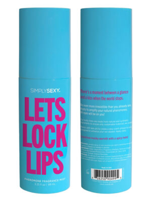 lets lock lips pheromone fragrance mists 3.35 oz