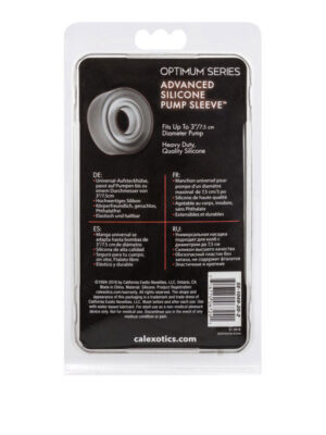 advanced silicone pump sleeve smoke