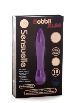 sensuelle bobbii xlr8 15 function turbo flexi vibe ultra violet