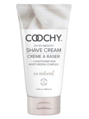 coochy shave cream au natural 3.4 oz