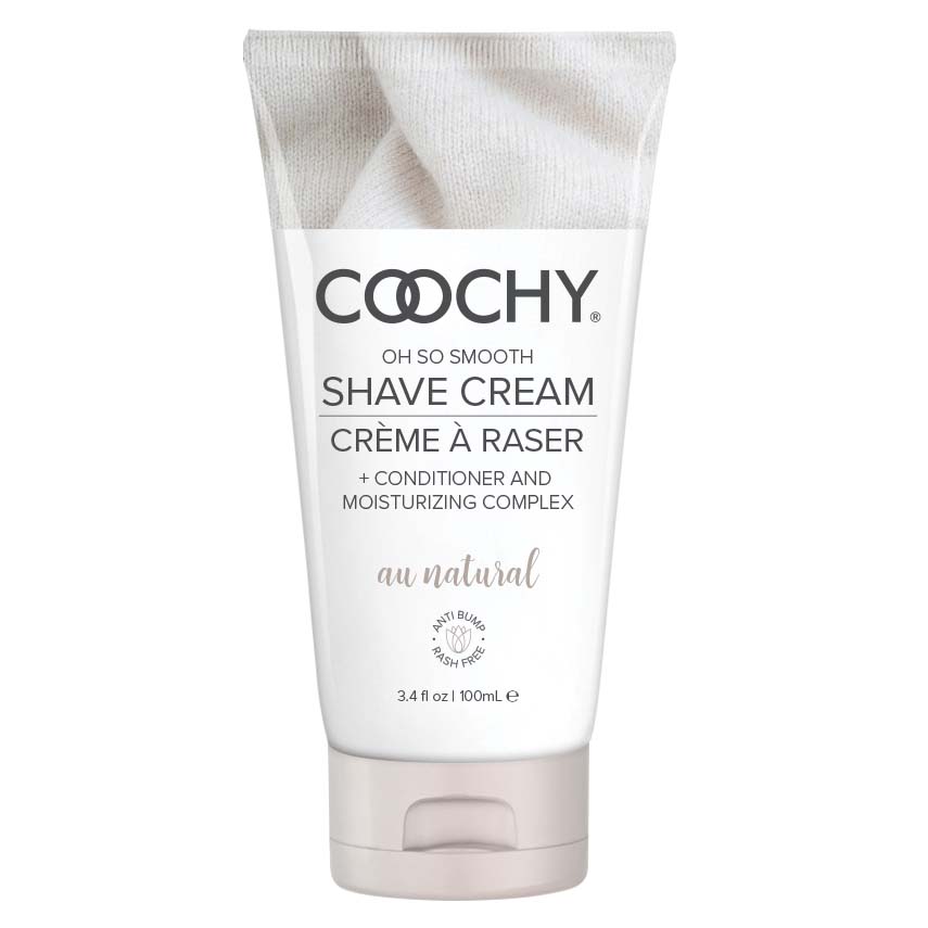coochy shave cream au natural 3.4 oz