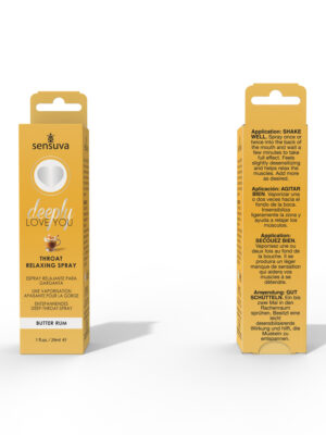 deeply love you throat relaxing spray butter rum 1 fl. oz. deeply love you throat relaxing spray butter rum 1 fl. oz.